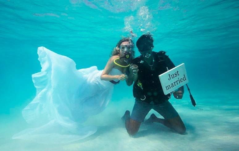 Best Places To Get Married Underwater, Underwater Wedding Venues