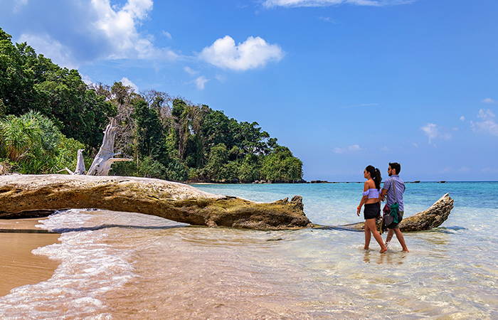 Overview of Long Island, Rangat Island