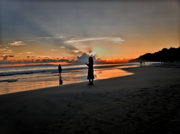  Sunset at Rampur Beach