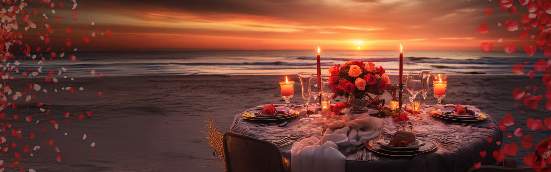 Candle Light Dinner in Andaman Islands