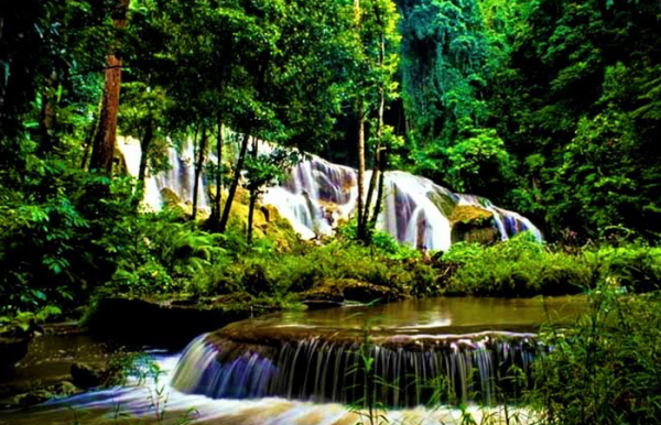 White Surf Waterfall at Little Andaman