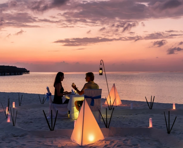 Romantic Beach Side Candle Light Dinner in Havelock Island